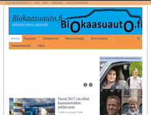 Tablet Screenshot of biokaasuauto.fi